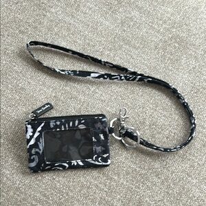 Vera Bradley Black and White Holster Clip